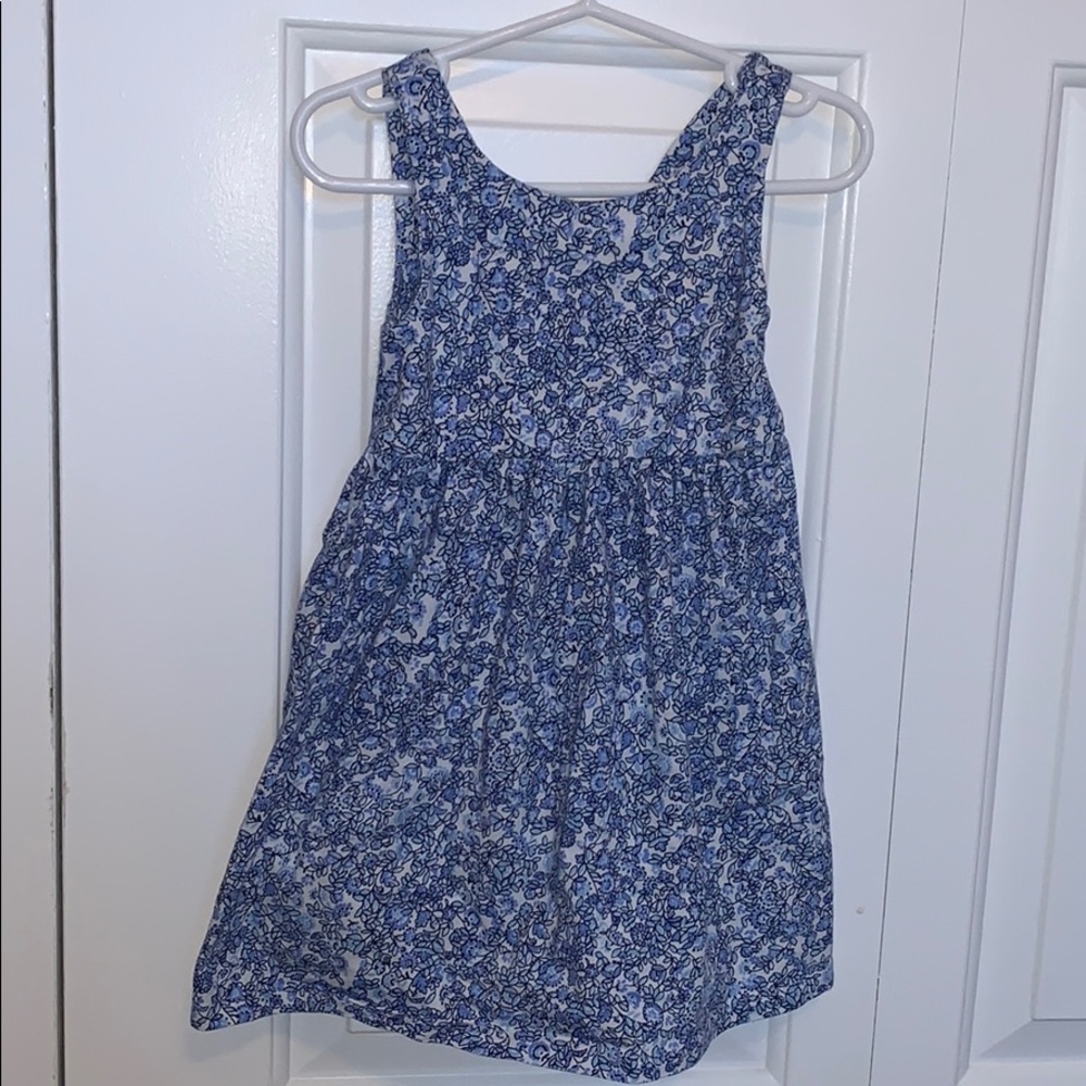 3t Gap blue floral summer dress